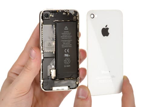 Apple iPhone 4 Akku Reparatur repair Austausch und Einbau wechsel alles inkl. 