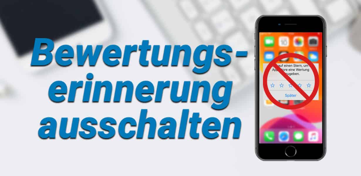 iphone bewertungserinnerung ausschalten