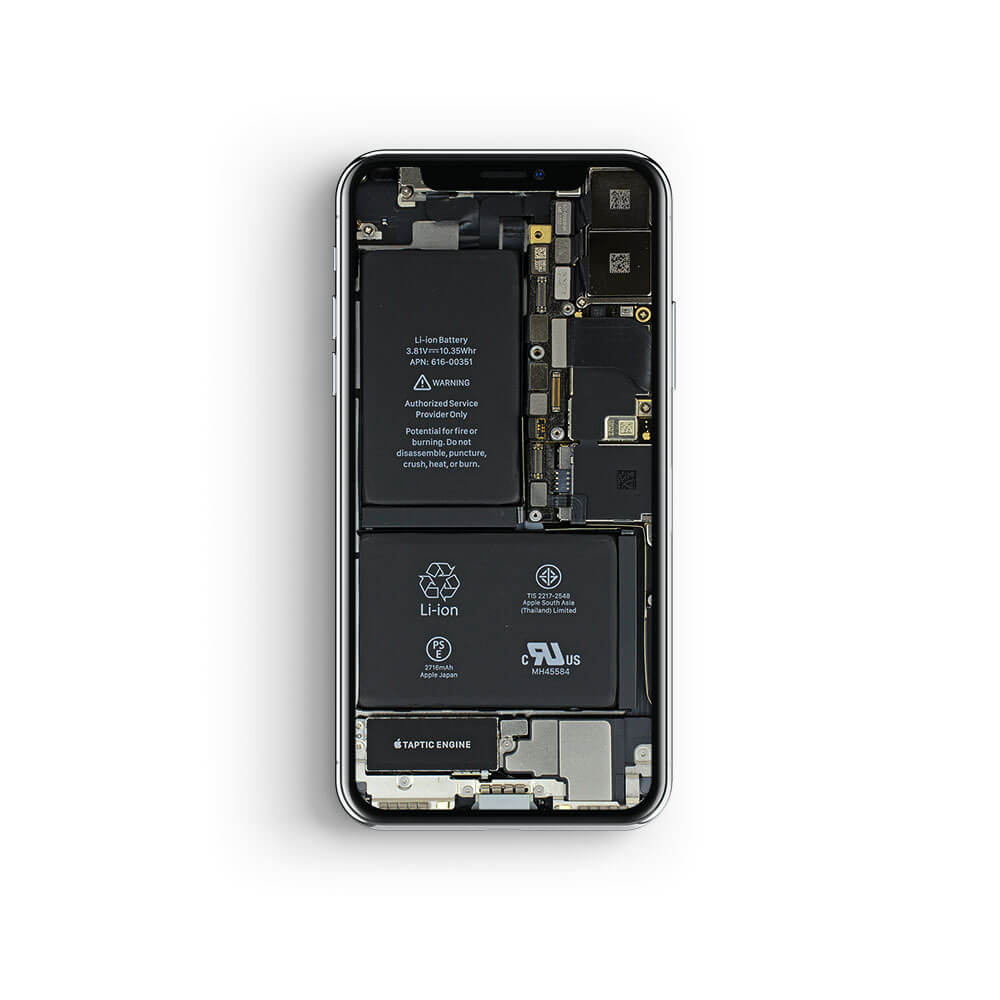 iphone x platinen reparatur