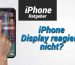 iphone display reagiert nicht