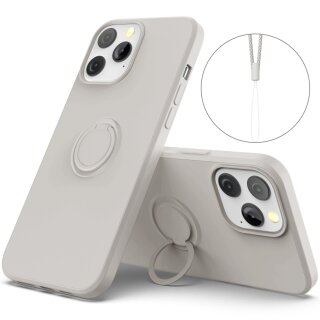 iPhone 13 Pro Max H&uuml;lle mit Ring Halter f&uuml;r...