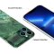 iPhone 13 Pro Max Silikonh&uuml;lle - Marmor Design - Rosa