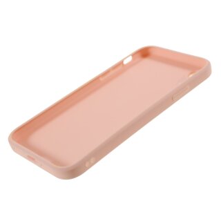 iPhone XR H&uuml;lle aus Silikon - Matt Pink