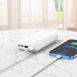 Borofone Power Bank 20.000mAh BJ16A Cube - 2xUSB 1xUSB-C...