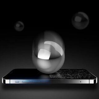 iPhone 12 Premium Panzerglas 4D (vollfl&auml;chig)