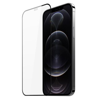 iPhone 12 Pro Premium Panzerglas 4D (vollfl&auml;chig)