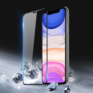 iPhone 11 Premium Panzerglas 4D (vollfl&auml;chig)