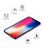 iPhone X Panzerglas Folie 3er-Pack