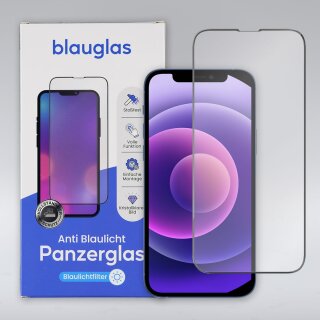 Blauglas&reg; iPhone 12 Pro Panzerglas mit Blaulicht Filter