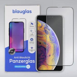 Blauglas&reg; iPhone X Panzerglas mit Blaulicht Filter
