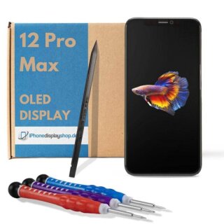 iPhone 12 Pro Max OLED Display inkl. Werkzeug-Set