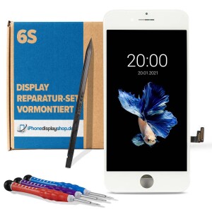 iPhone 6S Display Weiß vormontiert