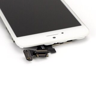 iPhone 5 Display wei&szlig; vormontiert mit Werkzeugset Original Retina LCD + Touchscreen