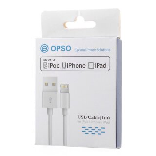8 pin USB Lightining Ladekabel (1M) f&uuml;r Apple iPhone...