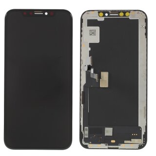 iPhone XS Refurbished Original OLED Display + Touchscreen schwarz mit Werkzeug Kit