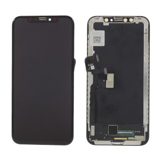 iPhone X Refurbished Original OLED Display + Touchscreen schwarz mit Werkzeug Kit