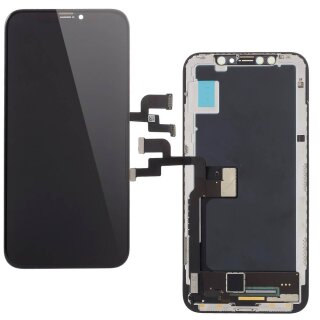iPhone X OLED Display + Touchscreen schwarz mit Werkzeug Kit