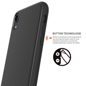 JT BackCase Pankow Soft für iPhone XR Schwarz