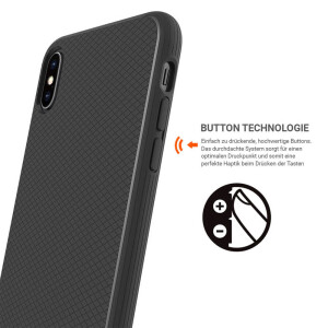 JT BackCase Pankow Soft f&uuml;r iPhone X / XS Schwarz