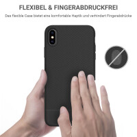 JT BackCase Pankow Soft f&uuml;r iPhone X / XS Schwarz