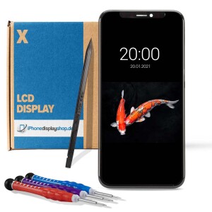 iPhone X LCD Display mit Werkzeug-Kit