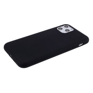 iPhone 11 Pro H&uuml;lle aus Silikon - Schwarz