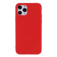 iPhone 11 Pro H&uuml;lle aus Silikon - Rot