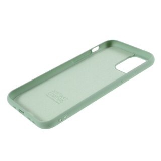 iPhone 11 Pro H&uuml;lle aus Silikon - Gr&uuml;n