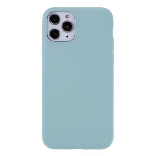iPhone 11 Pro H&uuml;lle aus Silikon - Hellblau