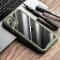 iPhone 11 Pro Hybrid Case - Refraction - Olivgr&uuml;n