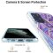 iPhone 11 Pro Silikonh&uuml;lle - Marmor Glam - Violett / Rosa
