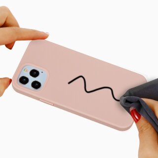 iPhone 12 Mini H&uuml;lle aus Silikon - Pink