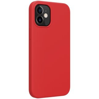 Nillkin iPhone 12 Mini H&uuml;lle mit Kamera-Schutz und Magsafe Funktion - Rot