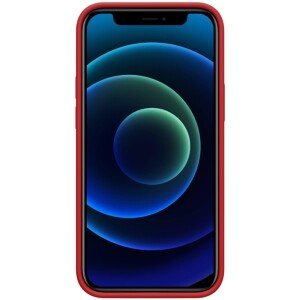 Nillkin iPhone 12 Mini Hülle mit Kamera-Schutz und Magsafe Funktion - Rot