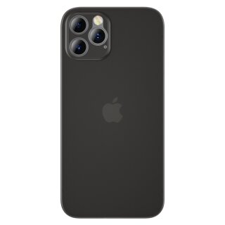 iPhone 12 Pro Ultrad&uuml;nne Schutzh&uuml;lle 0,4mm - Schwarz
