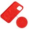 iPhone 13 H&uuml;lle aus Silikon mit MagSafe Funktion - Rot