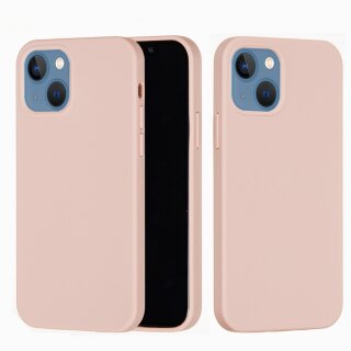 iPhone 13 H&uuml;lle aus Silikon mit MagSafe Funktion - Pink