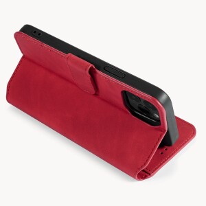 iPhone 13 Klapph&uuml;lle mit Kartenfach - Rot