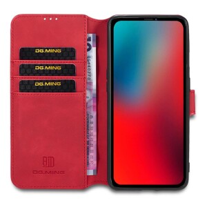iPhone 13 Klapph&uuml;lle mit Kartenfach - Rot