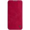 Nillkin iPhone 13 Klapph&uuml;lle mit Kartenfach und Kameraschutz - Rot