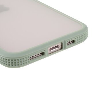 iPhone 13 Bumper mit R&uuml;ckseiten-Schutz - Gr&uuml;n
