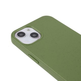 iPhone 13 Mini Schutzh&uuml;lle aus recyceltem Silikon mit MagSafe Funktion - Gr&uuml;n
