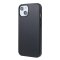 iPhone 12 Mini Schutzh&uuml;lle aus recyceltem Silikon mit MagSafe Funktion - Schwarz